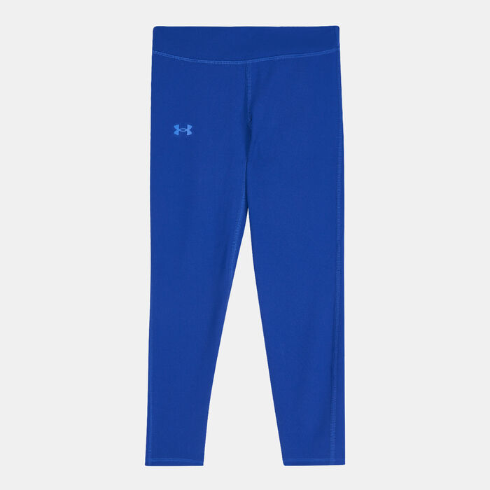 Under Armour Kids's Motion Solid Crop Leggings Blue Under Armour Kids's Motion Solid Crop Leggings Blue image number 0
