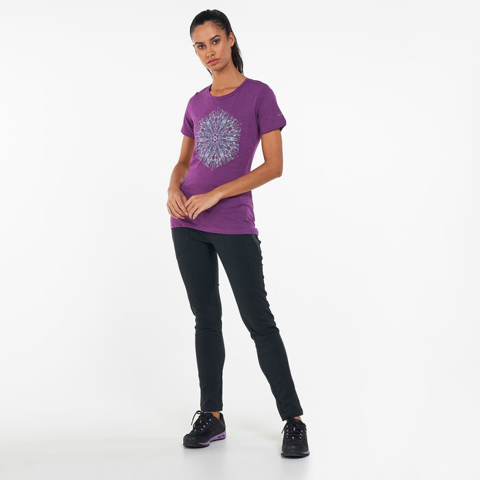 Columbia Women's Forest Park™ T-Shirt Purple image number 2