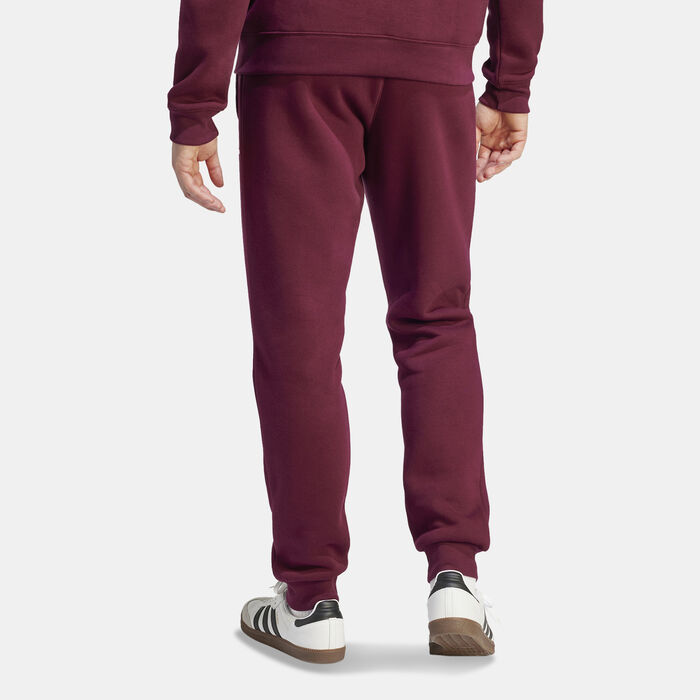 adidas Originals Men's Trefoil Essentials Pants Maroon image number 1