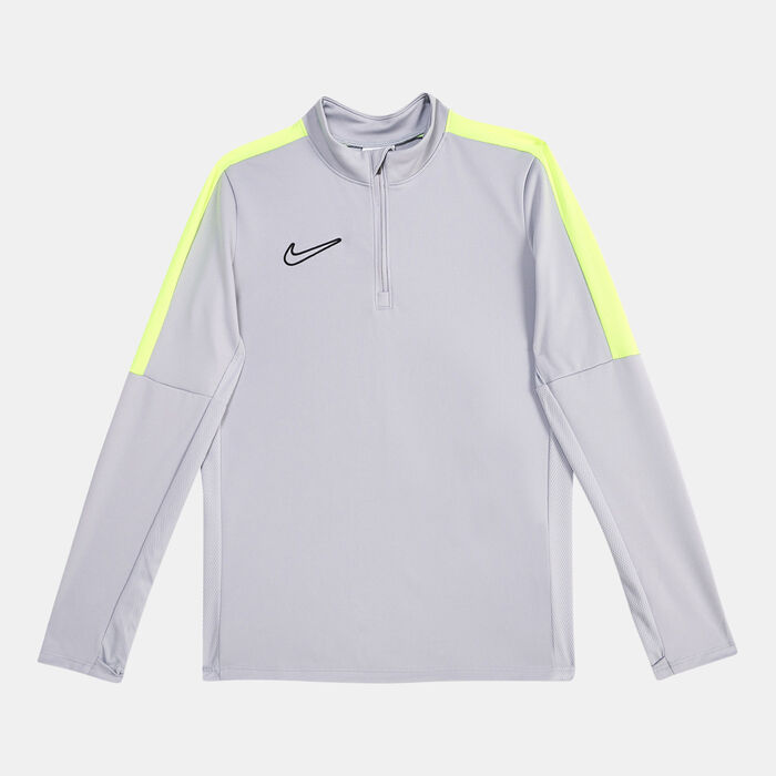 Nike Kids' Dri-FIT Academy Football Drill Top Grey Nike Kids' Dri-FIT Academy Football Drill Top Grey image number 0