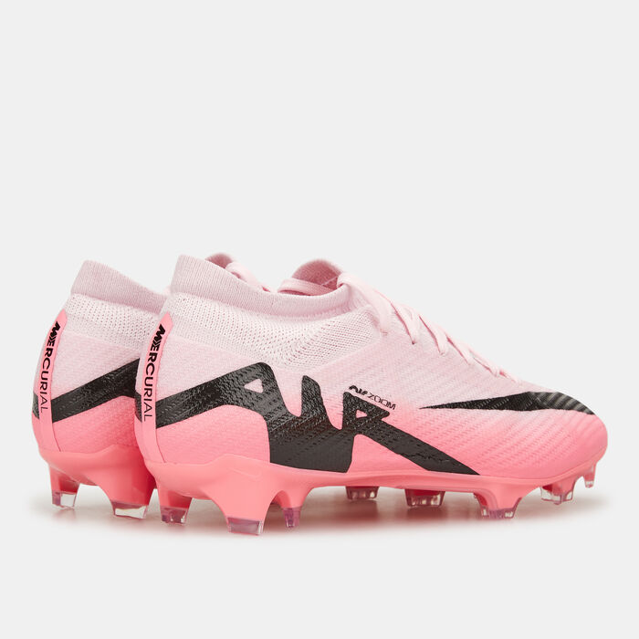 Nike Men's Mercurial Vapor 15 Pro Firm-Ground Football Shoes Pink image number 2