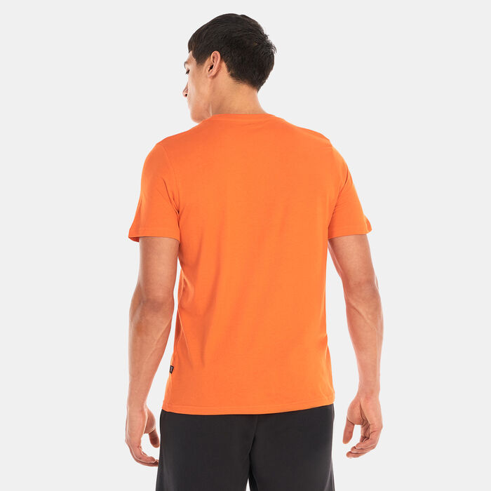 PUMA Men's Graphics Cat T-Shirt Orange PUMA Men's Graphics Cat T-Shirt Orange image number 1