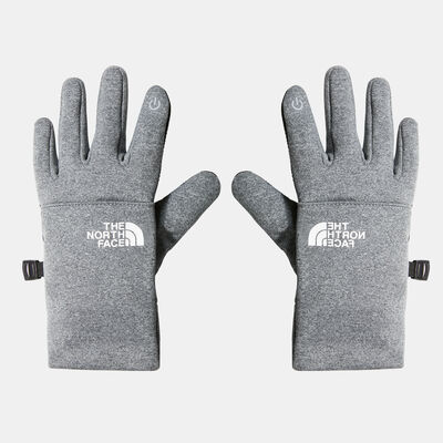 The North Face Kids' Recycled Etip Gloves Grey The North Face Kids' Recycled Etip Gloves Grey