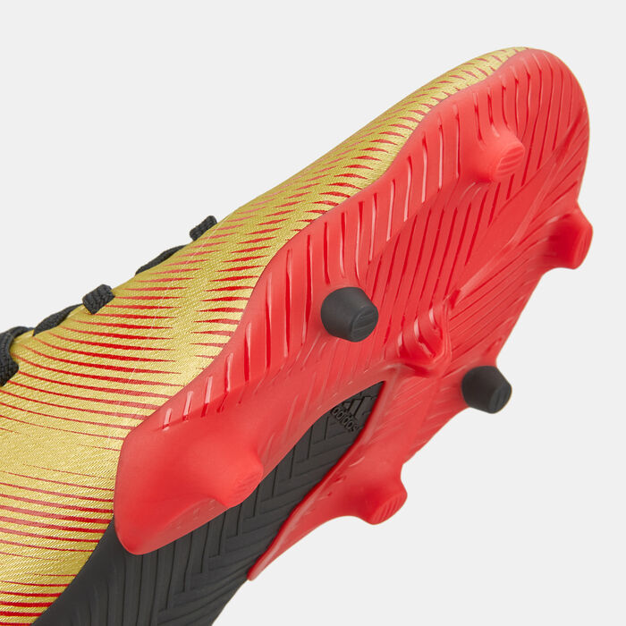 adidas Kids' Nemeziz Messi.3 Firm Ground Football Shoe Gold adidas Kids' Nemeziz Messi.3 Firm Ground Football Shoe Gold image number 4