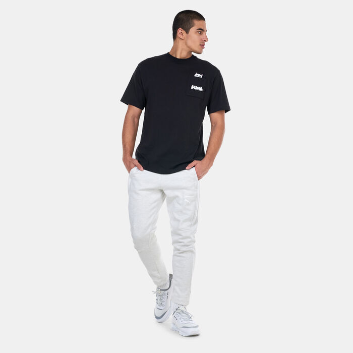 PUMA Men's x RIPNDIP T-Shirt Black PUMA Men's x RIPNDIP T-Shirt Black image number 2