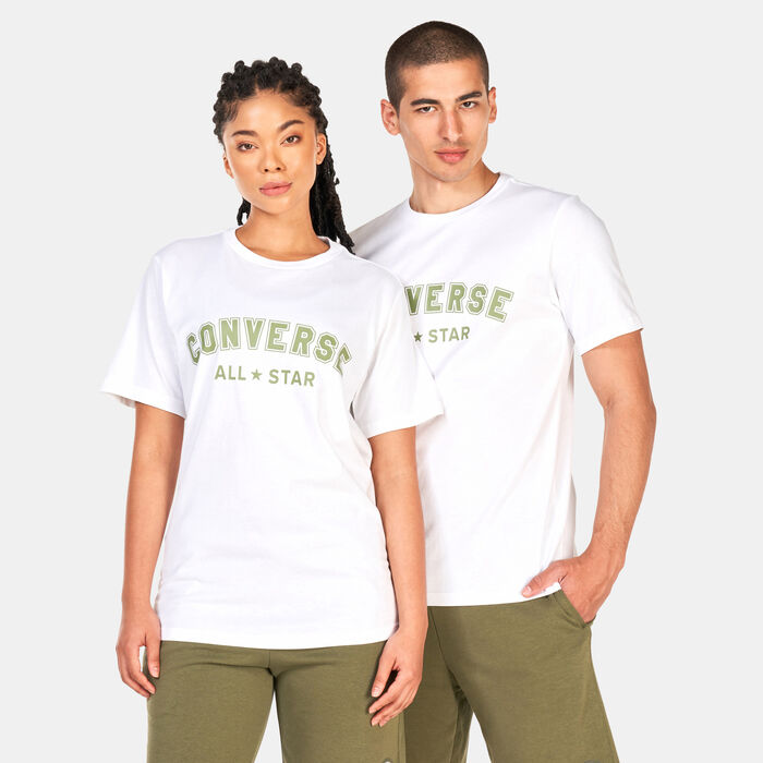 Converse All Star Center Front T-Shirt White image number 0