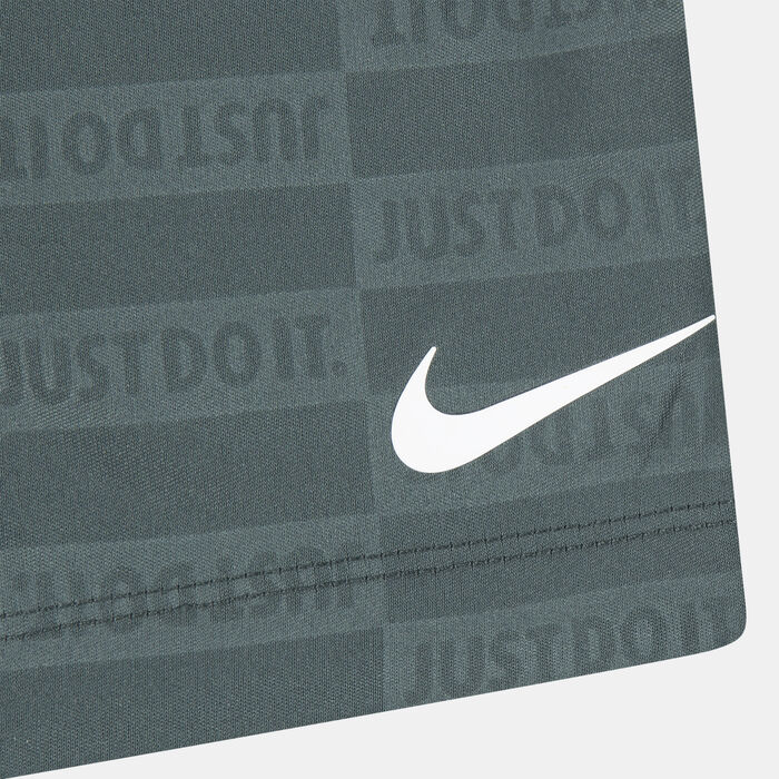 Nike Kids' Sportswear Dri-FIT Textured Club Shorts Green Nike Kids' Sportswear Dri-FIT Textured Club Shorts Green image number 2