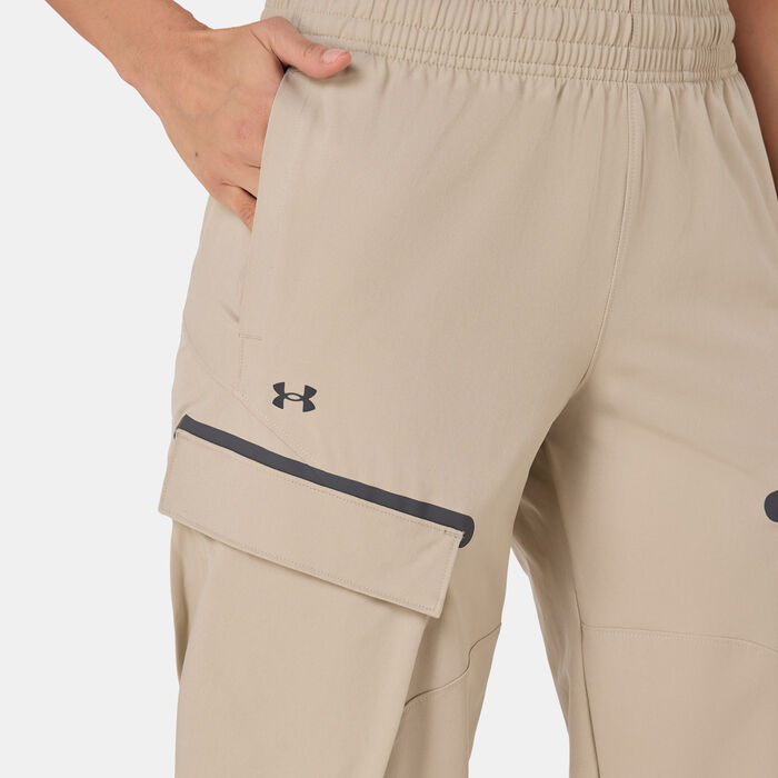 Under Armour Women's Unstoppable Cargo Pants White image number 3