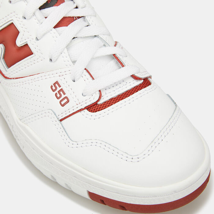 New Balance Women's BB550 Shoe White image number 4