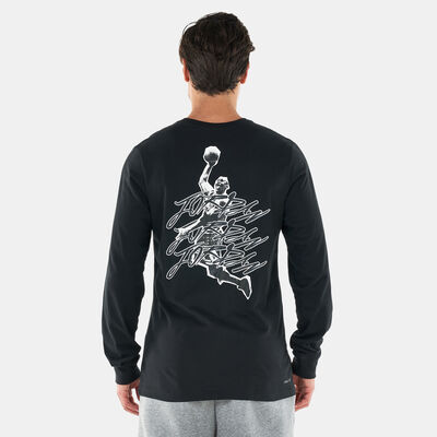 Jordan Men's Air Dri-FIT Graphic T-Shirt Black