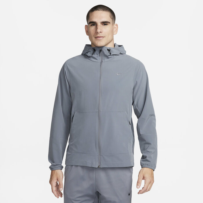 Nike Men's Unlimited Water-Repellent Hoodie Grey image number 0