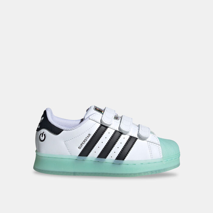 adidas Originals Kids' Superstar LED Lights Shoes White adidas Originals Kids' Superstar LED Lights Shoes White image number 0
