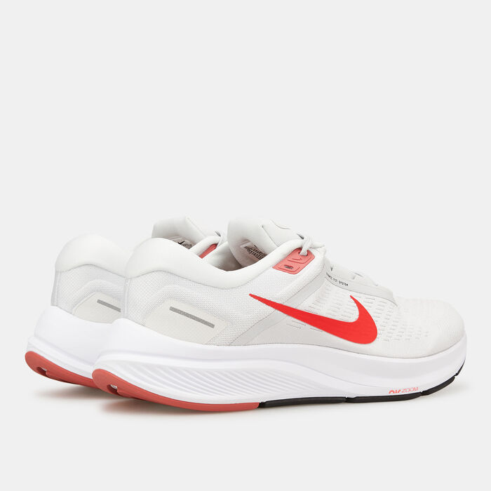 Nike Men's Air Zoom Structure 24 Running Shoe Grey image number 3