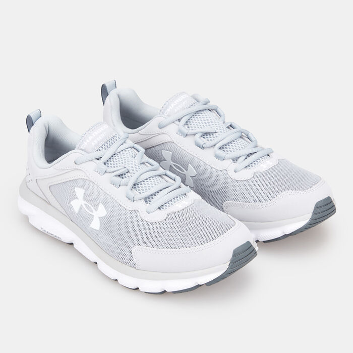 Under Armour Men's UA Charged Assert 9 Running Shoe Grey Under Armour Men's UA Charged Assert 9 Running Shoe Grey image number 1
