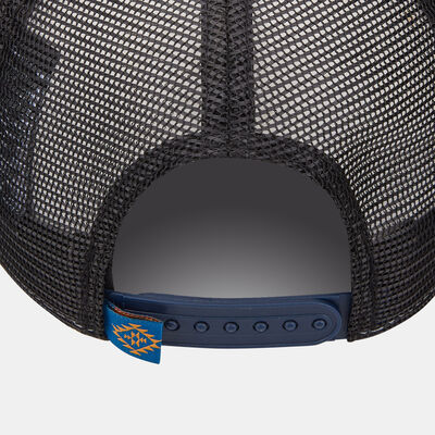 New Era Men's Tattoo Pack A-Frame Trucker Cap Blue