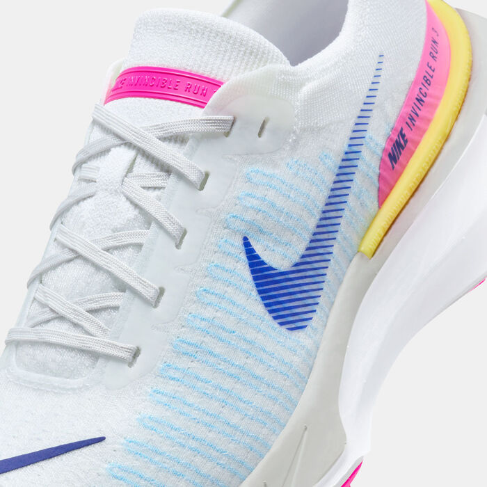 Nike Men's ZoomX Invincible 3 Running Shoe White Nike Men's ZoomX Invincible 3 Running Shoe White image number 5