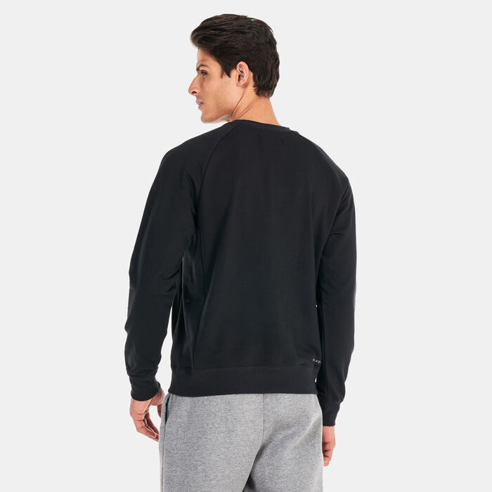 Jordan Men's Dri-FIT Sport Fleece Sweatshirt Black Jordan Men's Dri-FIT Sport Fleece Sweatshirt Black image number 1