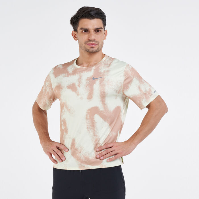 Nike Men's Dri-FIT Wild Run Miler PR T-Shirt Brown Nike Men's Dri-FIT Wild Run Miler PR T-Shirt Brown image number 0
