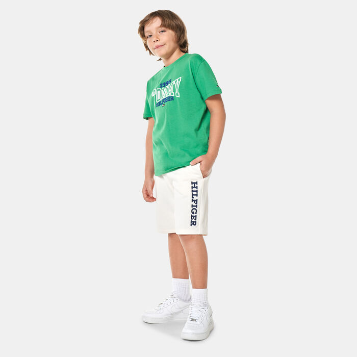 Tommy Hilfiger Kids' Monotype Sweat Shorts White Tommy Hilfiger Kids' Monotype Sweat Shorts White image number 2