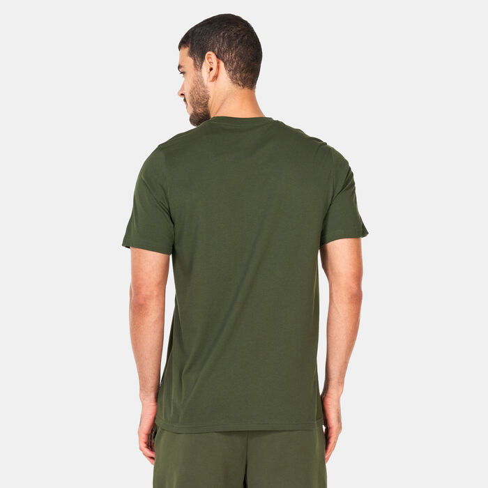 PUMA Men's Essentials Tape Camo T-Shirt Green image number 1