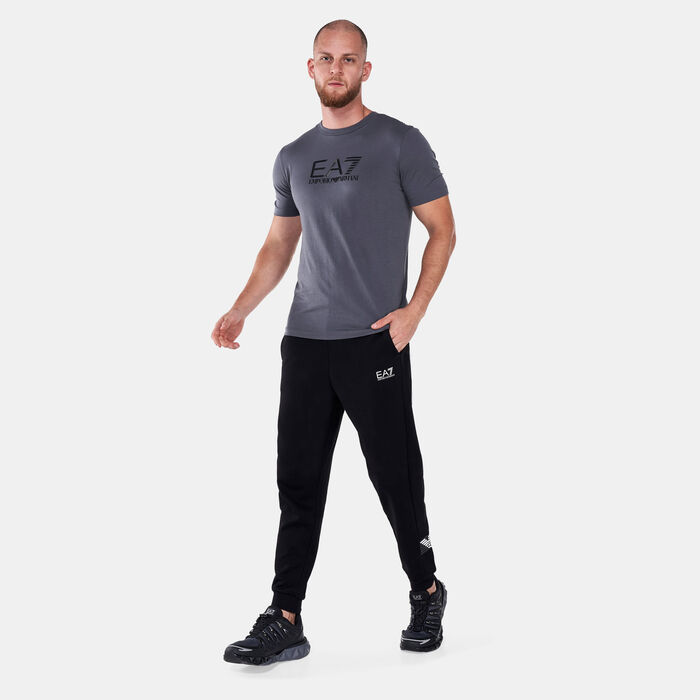 EA7 Emporio Armani Men's Train Lux T-Shirt Grey EA7 Emporio Armani Men's Train Lux T-Shirt Grey image number 2