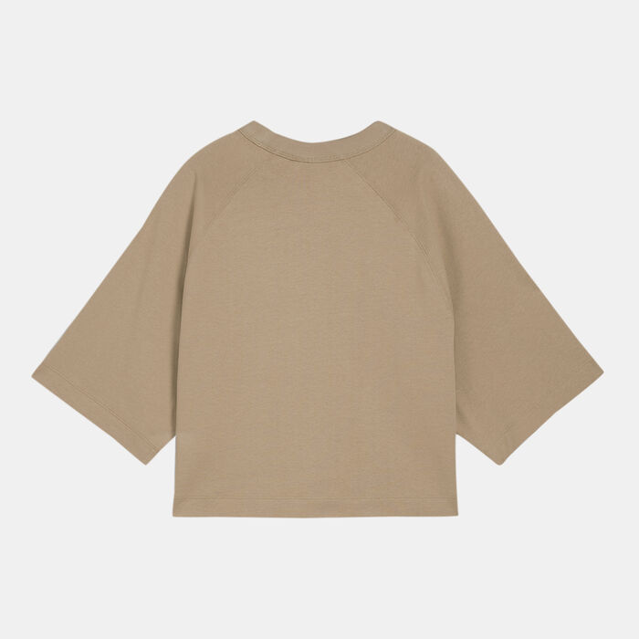 PUMA Women's Classics + T-Shirt Brown PUMA Women's Classics + T-Shirt Brown image number 1