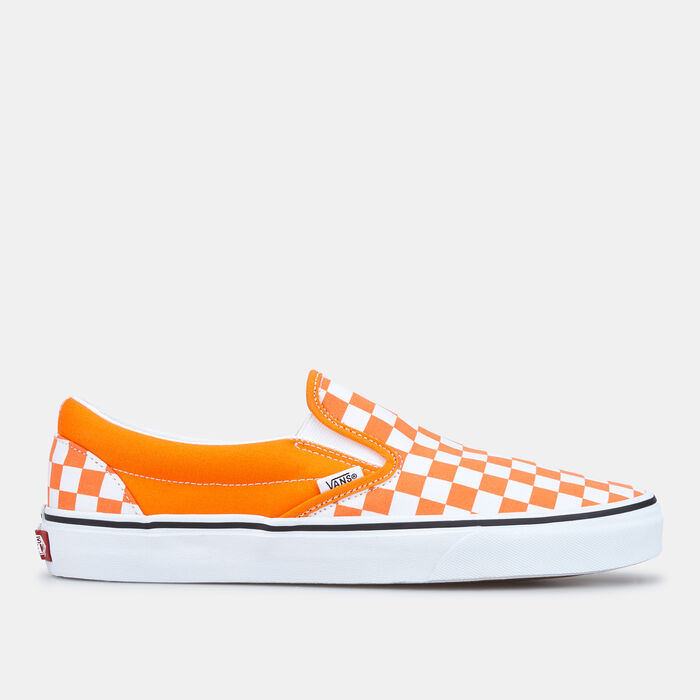 Vans Checkerboard Classic Slip-On Unisex Shoe Orange image number 0