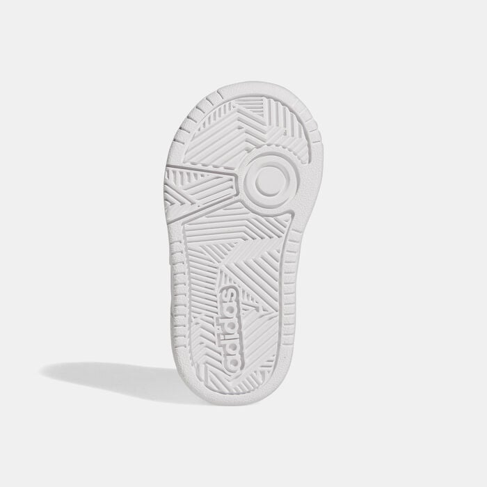 adidas Kids' Hoops Shoe White adidas Kids' Hoops Shoe White image number 3