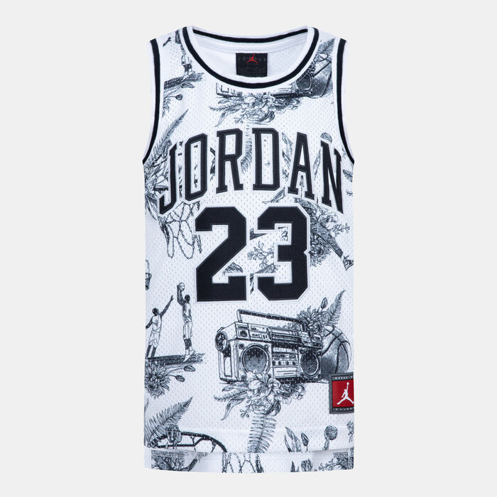 Nike Kids' 23 Printed Jersey White image number 0