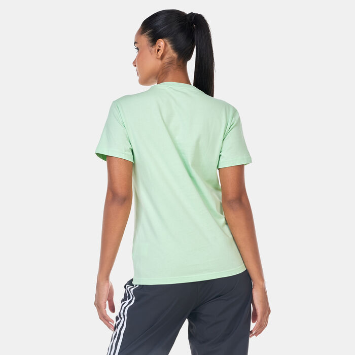 adidas Women's Essentials Logo T-Shirt Green adidas Women's Essentials Logo T-Shirt Green image number 1