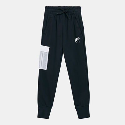 Nike Kids' Sportswear Air French Terry Sweatpants Black
