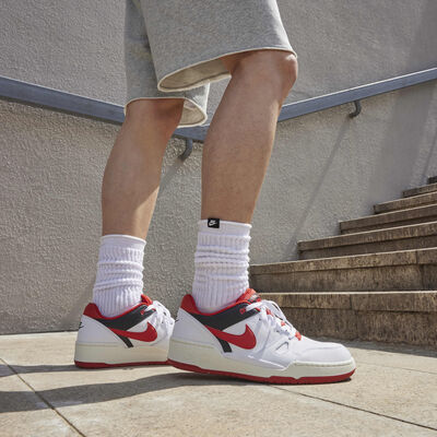 Nike Men's Full Force Low Shoes White