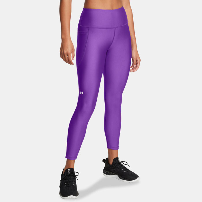 Under Armour Women's UA Tech™ HeatGear® Training Leggings Purple image number 0
