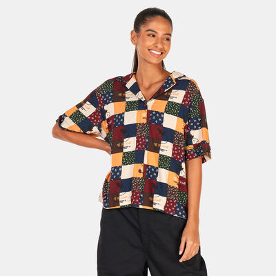 Vans Women's Anaheim OG Shirt Multi Vans Women's Anaheim OG Shirt Multi