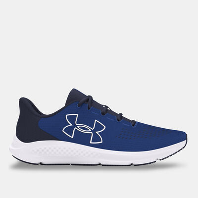 Under Armour Men's Charged Pursuit 3 Big Logo Running Shoes Blue Under Armour Men's Charged Pursuit 3 Big Logo Running Shoes Blue