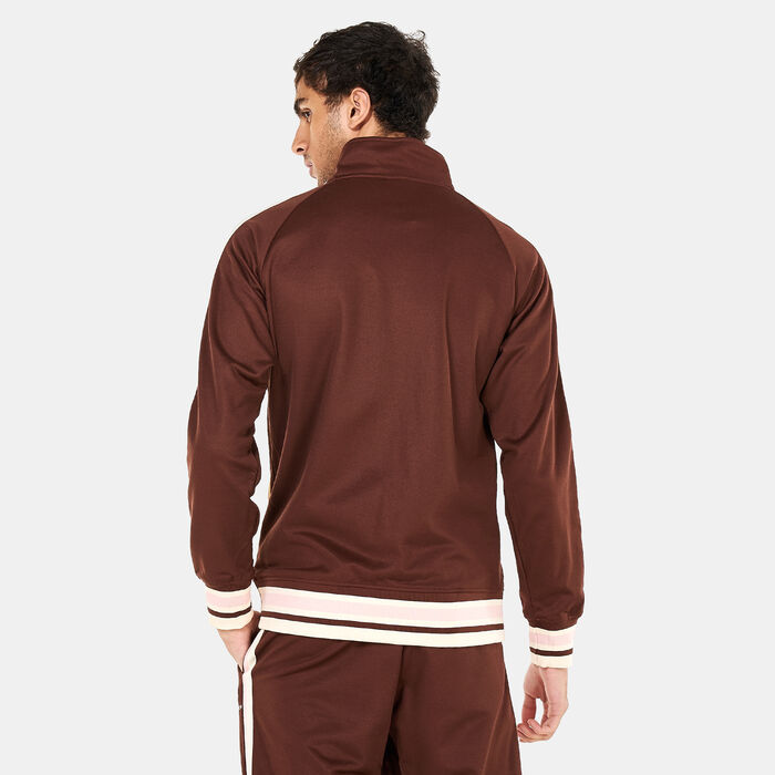 New Balance Men's NB Athletics 70s Run Track Jacket Brown image number 1