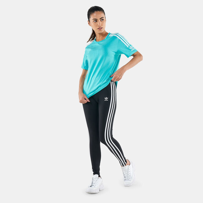 adidas Originals Women's Adicolor Classics 3-Stripes Leggings Black image number 2