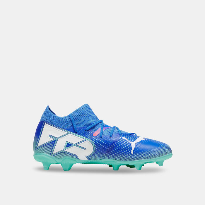 PUMA Kids' FUTURE 7 MATCH Firm Ground/Artificial Ground Football Shoes White PUMA Kids' FUTURE 7 MATCH Firm Ground/Artificial Ground Football Shoes White image number 2