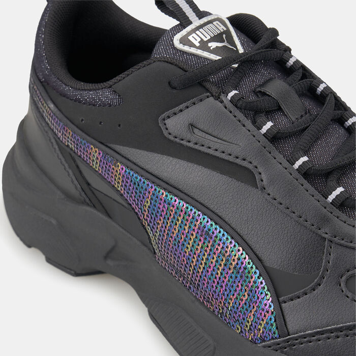 PUMA Women's Cassia Winter Wonderland Shoe Black image number 4