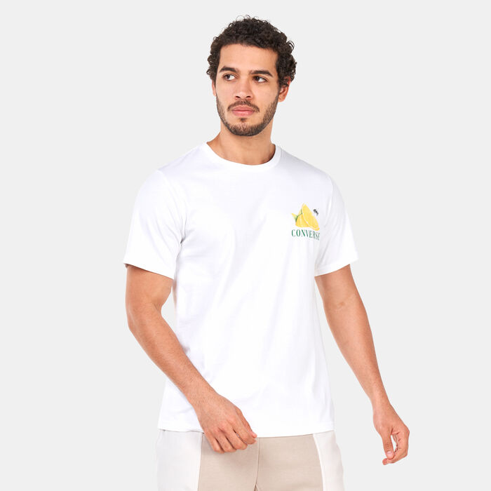 Converse Men's Fresh Lemon T-Shirt White Converse Men's Fresh Lemon T-Shirt White image number 0