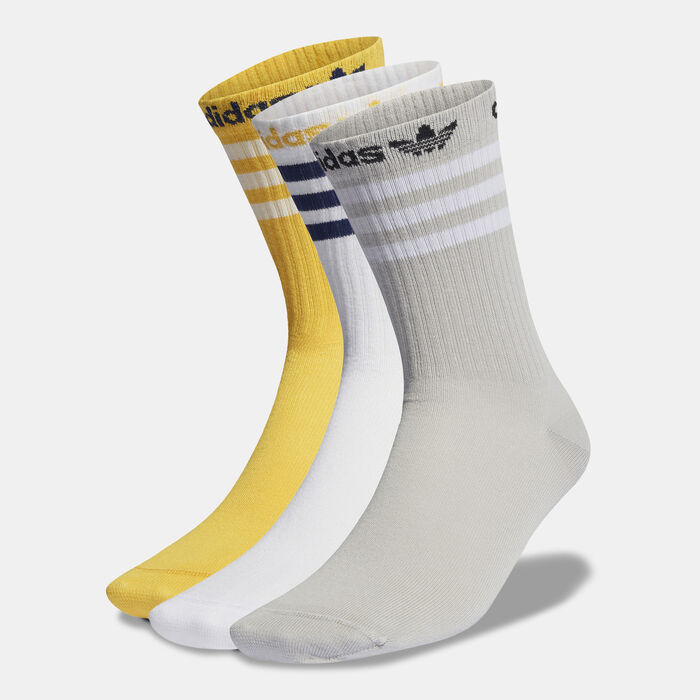 adidas Originals Men's Crew Socks (3 Pairs) Multi adidas Originals Men's Crew Socks (3 Pairs) Multi image number 0