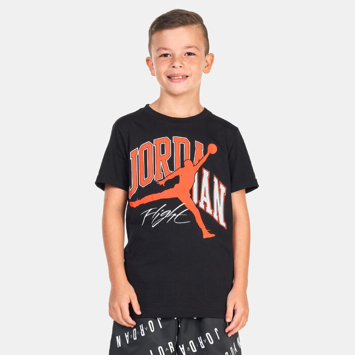 Nike Kids' KSA Home And Away Jumpman T-Shirt Black Nike Kids' KSA Home And Away Jumpman T-Shirt Black image number 0