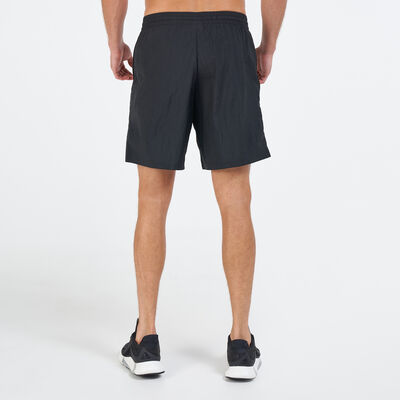 adidas Men's Essentials Gradient Logo Shorts Black