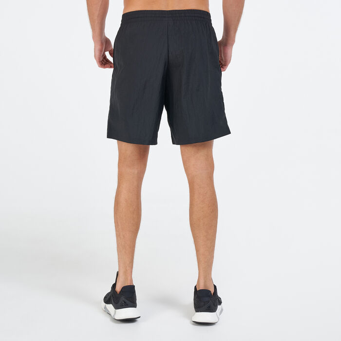 adidas Men's Essentials Gradient Logo Shorts Black adidas Men's Essentials Gradient Logo Shorts Black image number 1