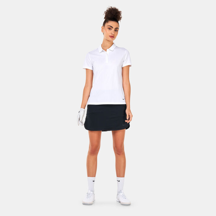 Nike Women's Dri-FIT Victory SLD Polo Shirt White Nike Women's Dri-FIT Victory SLD Polo Shirt White image number 2
