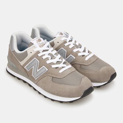 New Balance Men's 574 Shoes Grey New Balance Men's 574 Shoes Grey