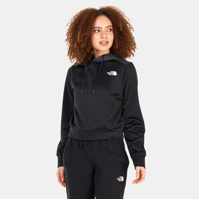 The North Face Women's Reaxion Fleece Pullover Hoodie Black