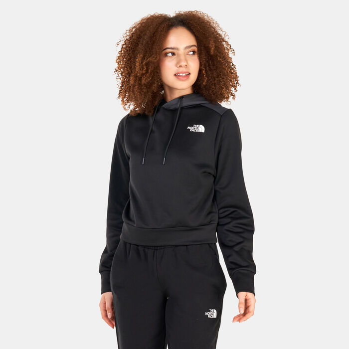 The North Face Women's Reaxion Fleece Pullover Hoodie Black The North Face Women's Reaxion Fleece Pullover Hoodie Black image number 0