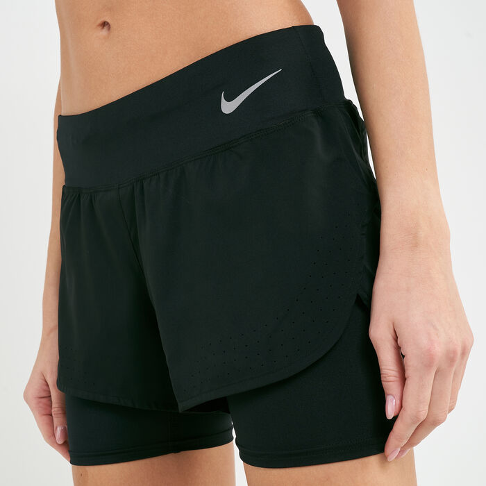 Nike Women's Eclipse 2-in-1 Running Shorts Black Nike Women's Eclipse 2-in-1 Running Shorts Black image number 3