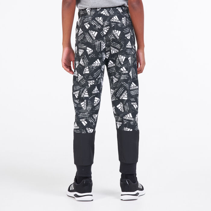 adidas Kids' Badge Of Sport Sweatpants Black adidas Kids' Badge Of Sport Sweatpants Black image number 1